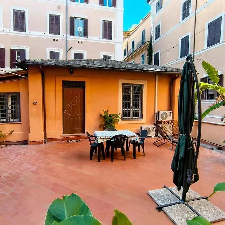 Charming With Terrace By Spanish Steps Ferienhaus